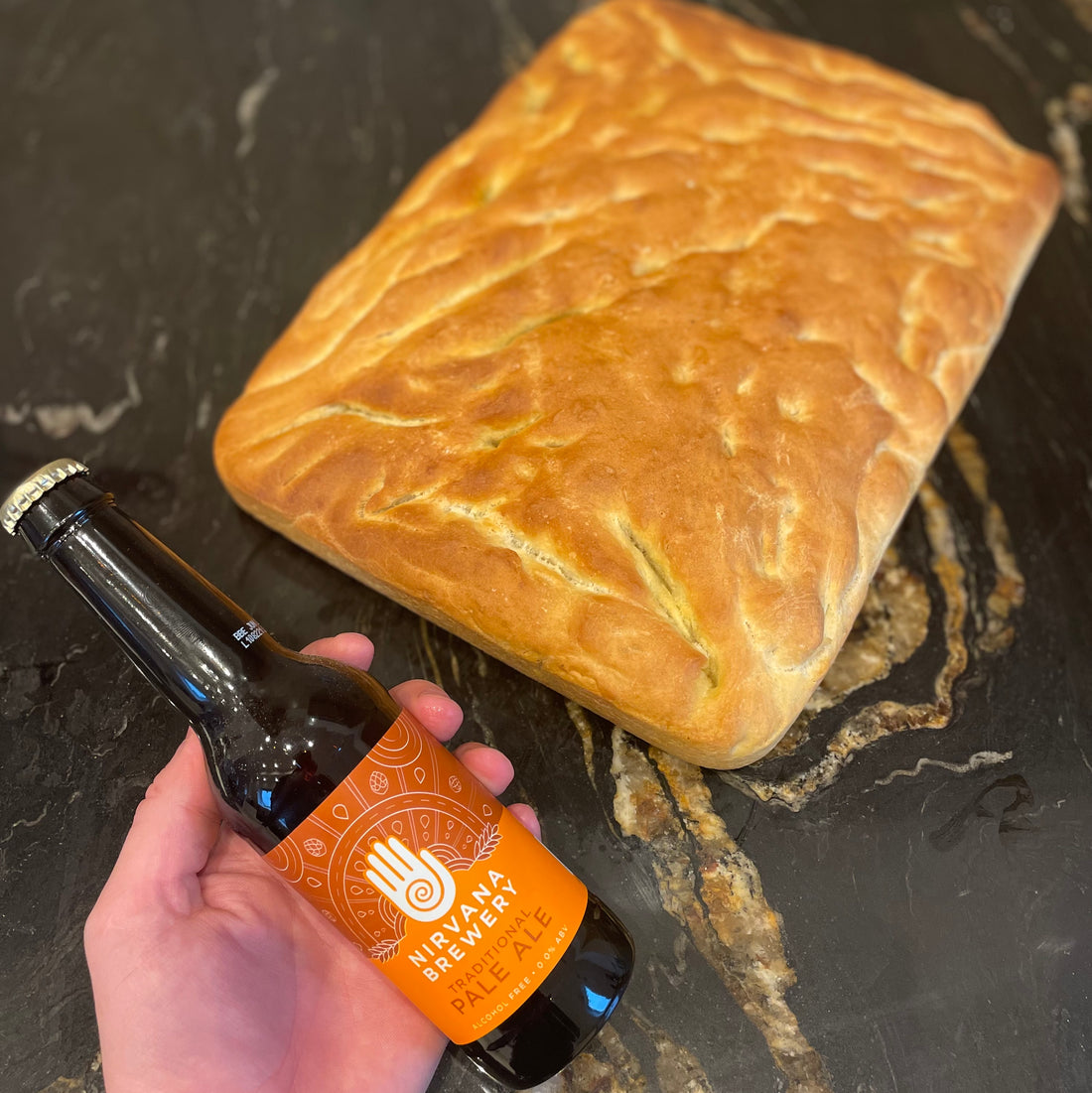 Nirvana Beer Foccacia