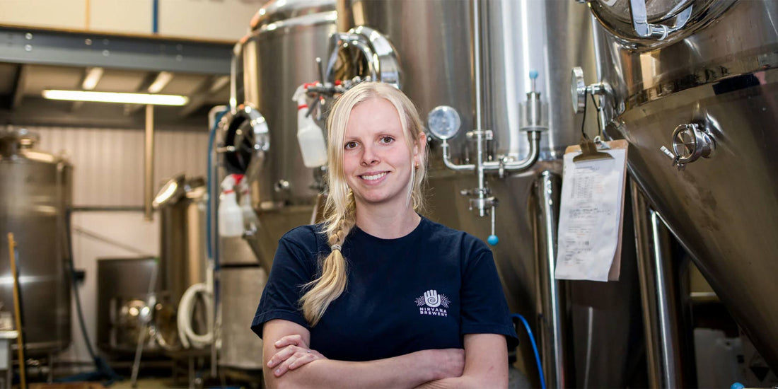 Female-Owned Brewery Blog Image of Beck taylor-Kean Owner and Co-Founder of Nirvana Brewery