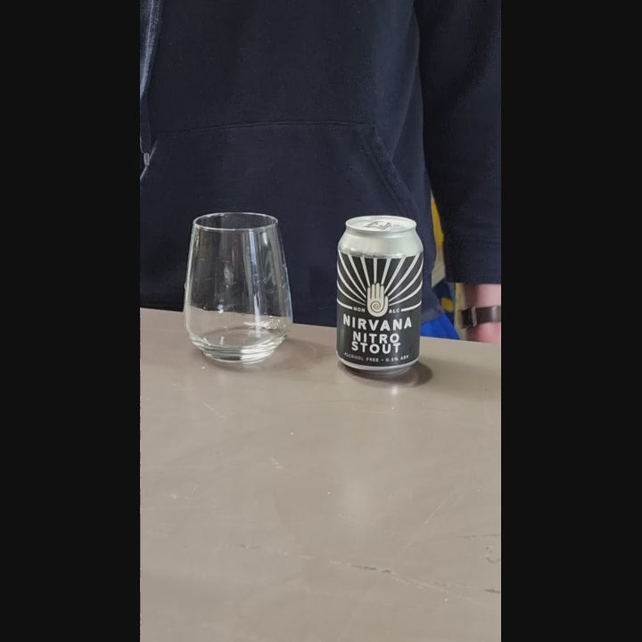 Load video: Nirvana Nitro Stout