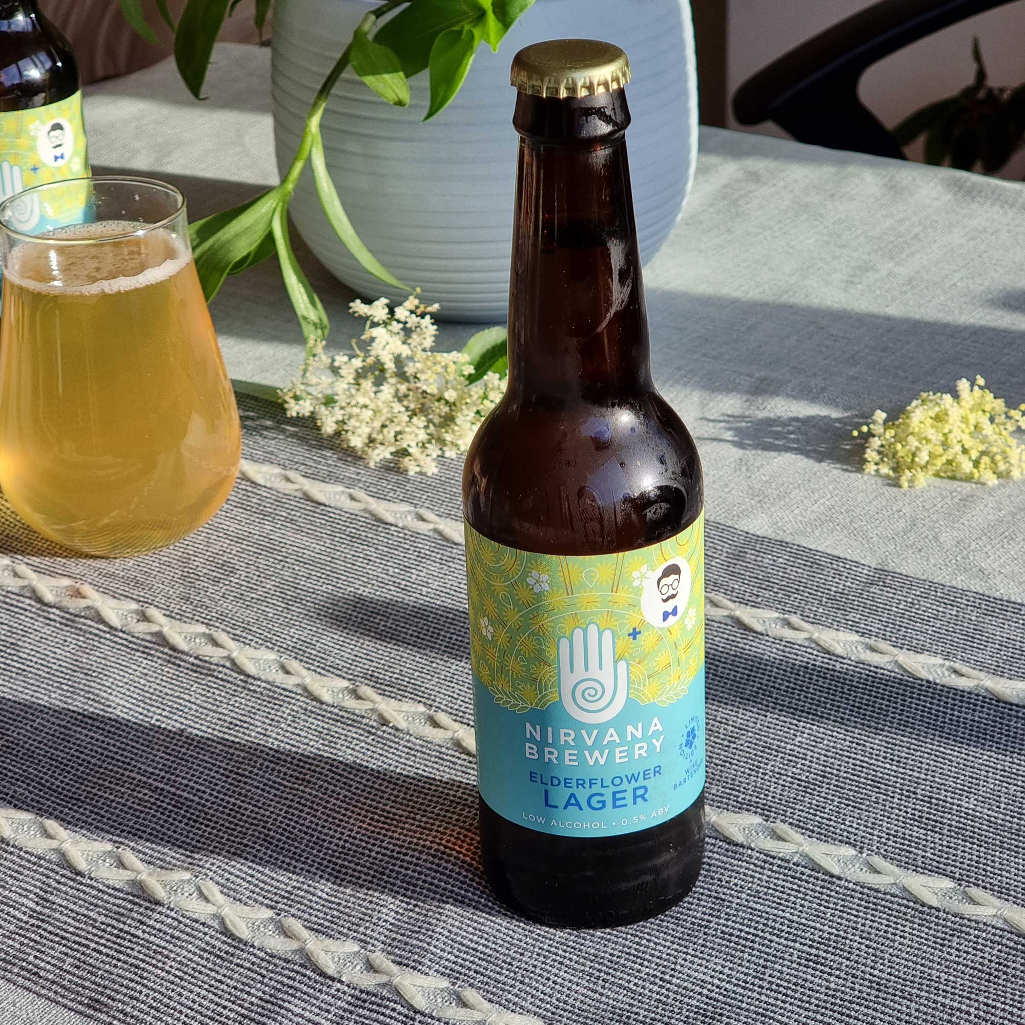 ELDERFLOWER LAGER - 0.5% - LIMITED EDITION